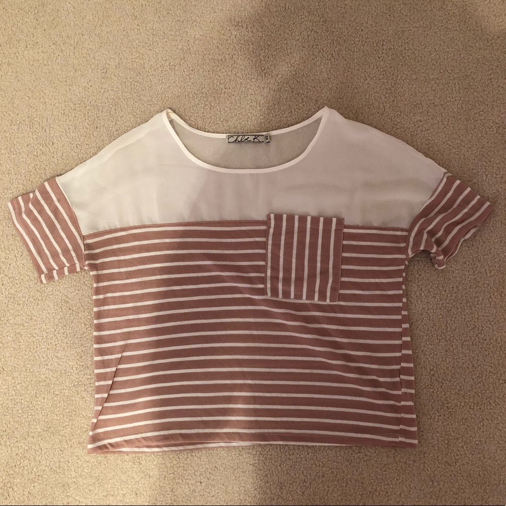 Nordstrom Rack striped blouse